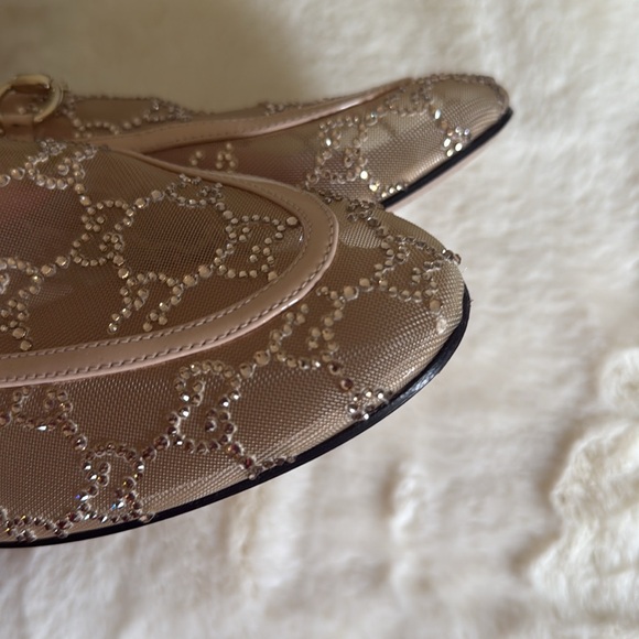 Women's GG Crystal Princetown Slipper - Picture 9 of 9